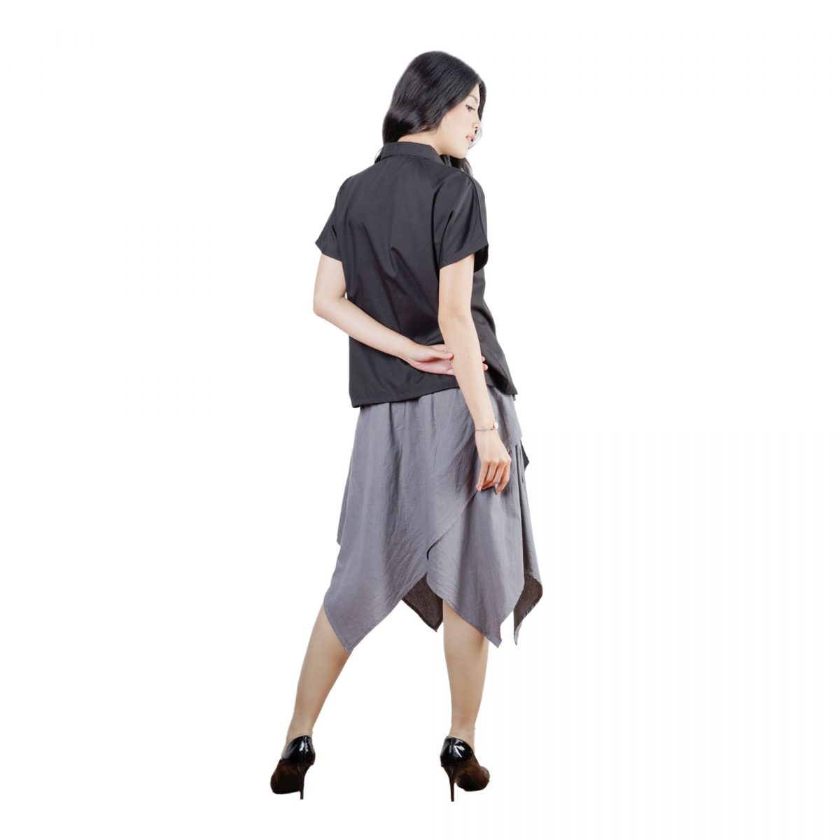 Modest Shirt Black - Image 3