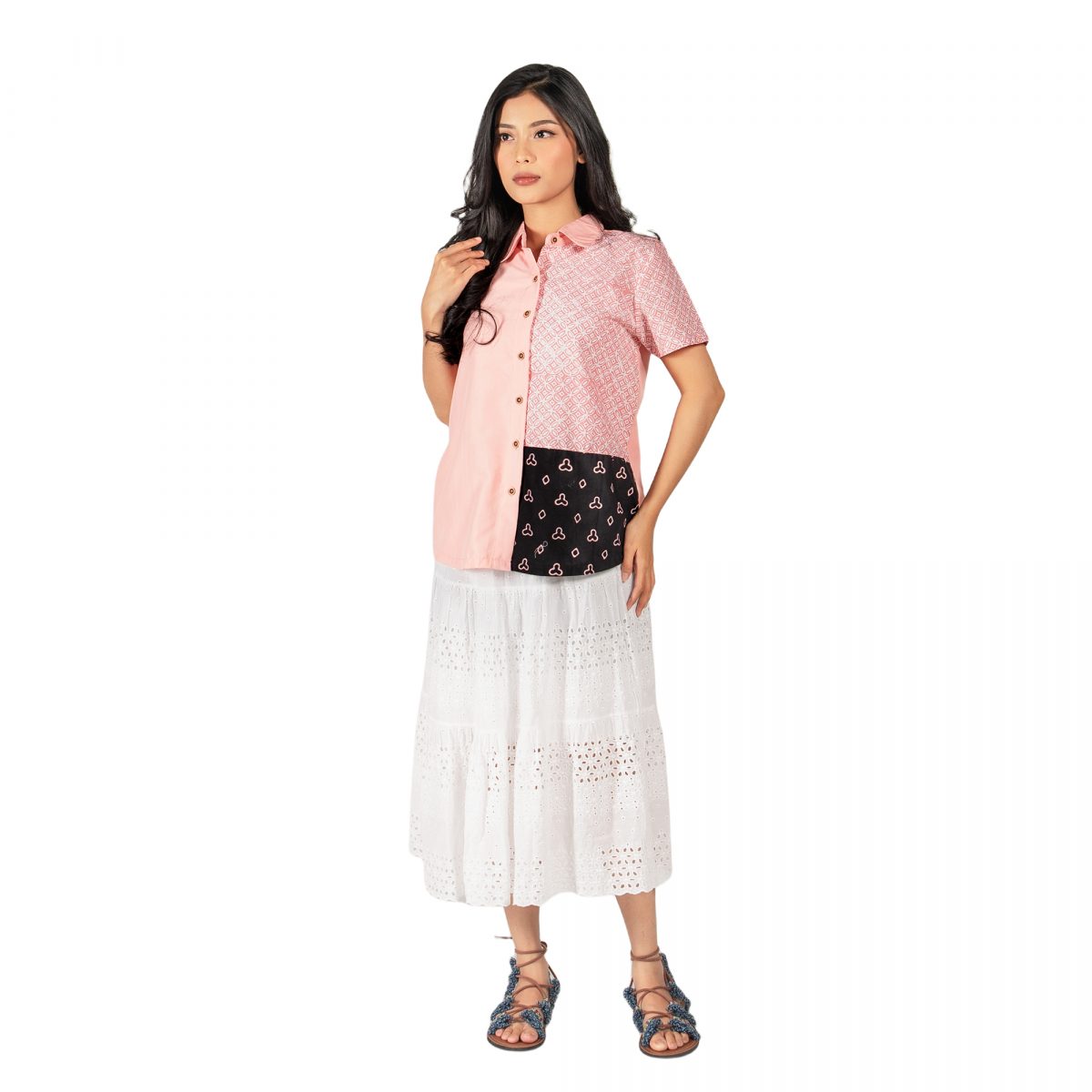 Agnes Shirt Pink - Image 6