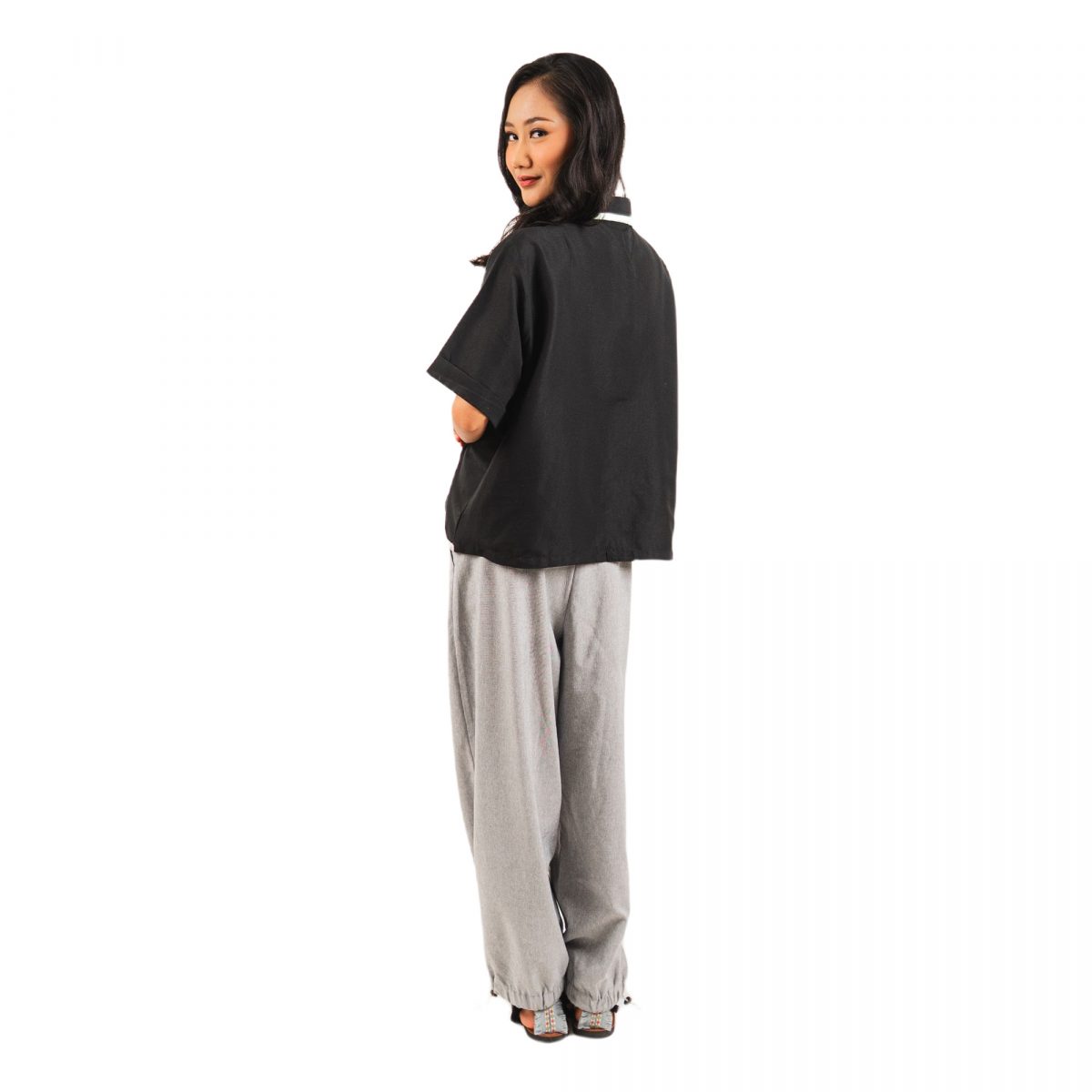 Mia Shirt Black - Image 9