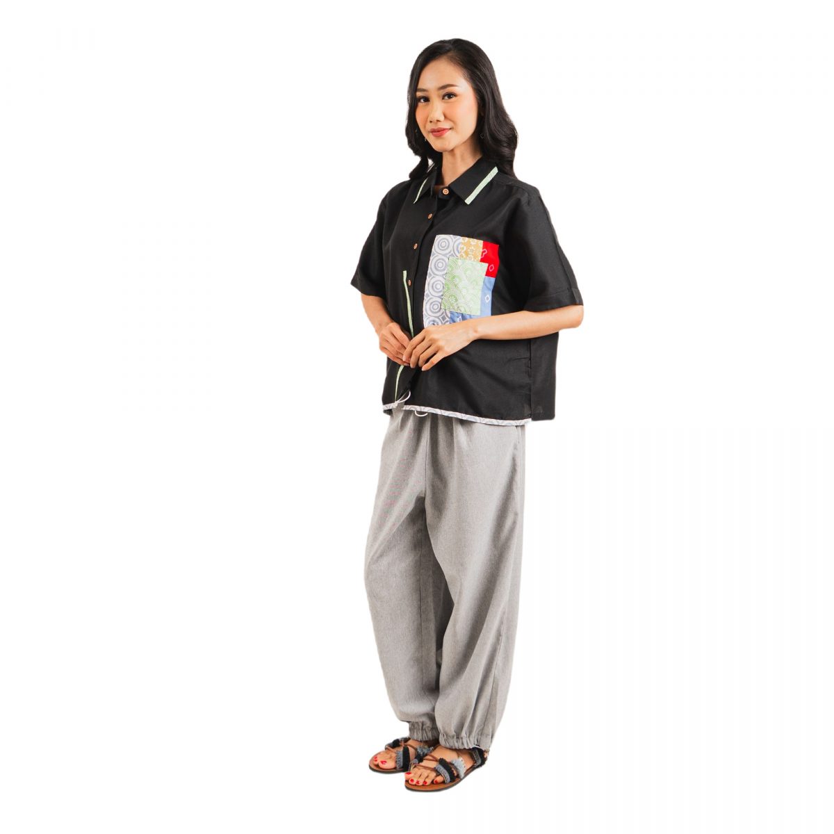 Mia Shirt Black - Image 5