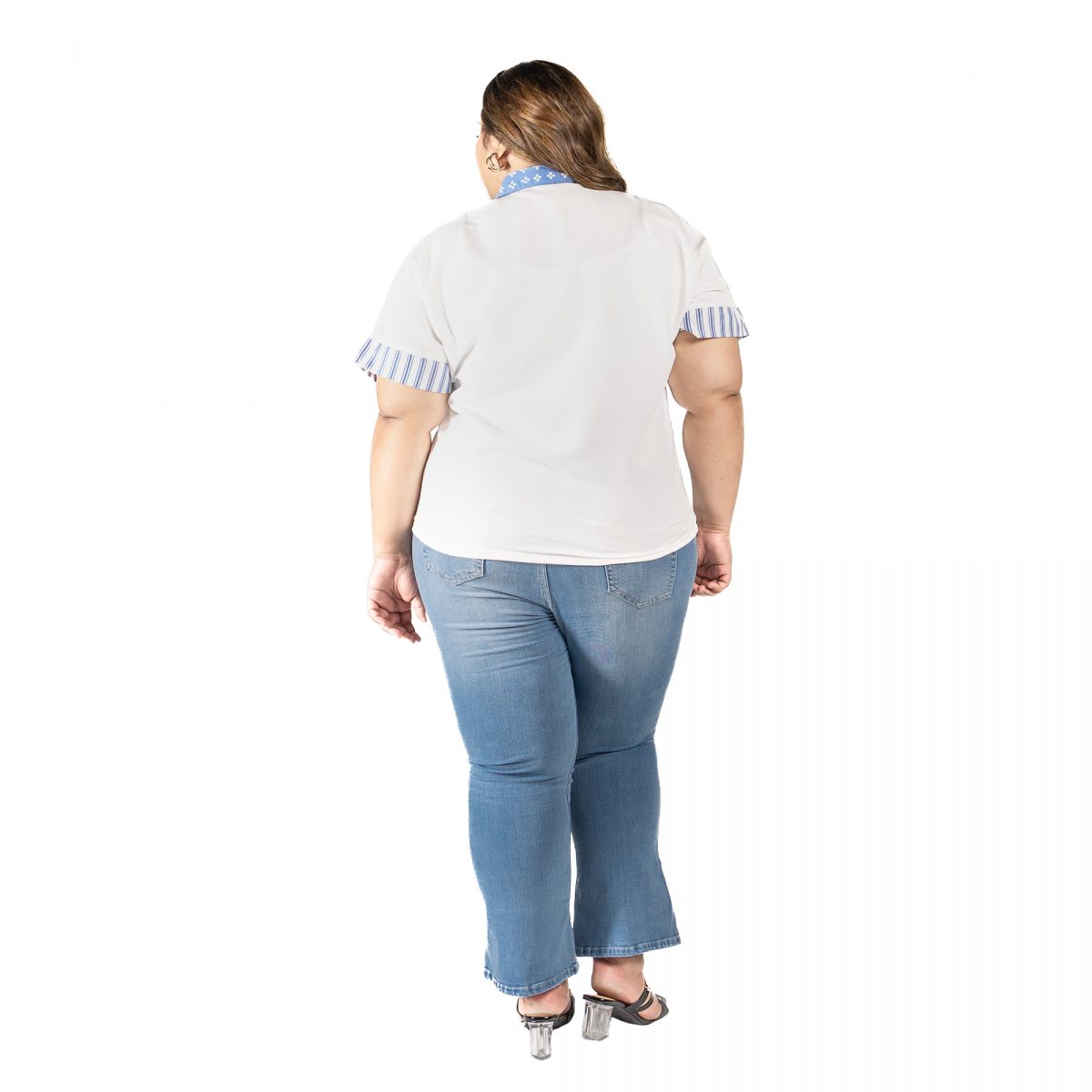 Miyako Shirt Blue - Image 5