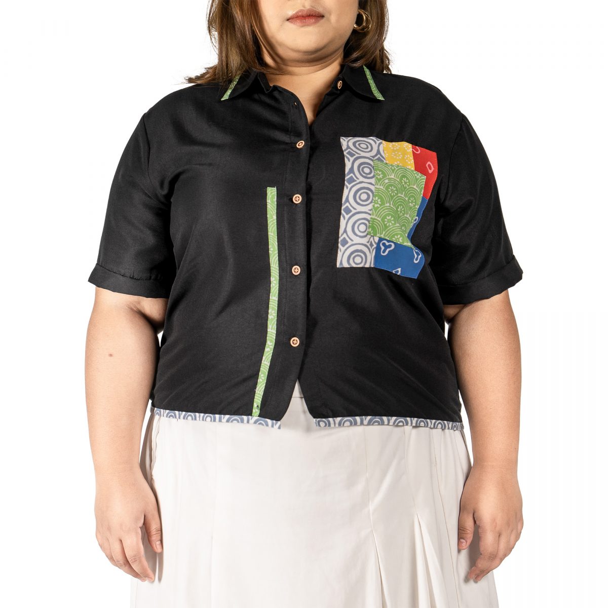Mia Shirt Black - Image 2