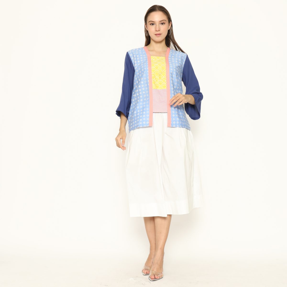 Valerie Blouse Blue - Image 6