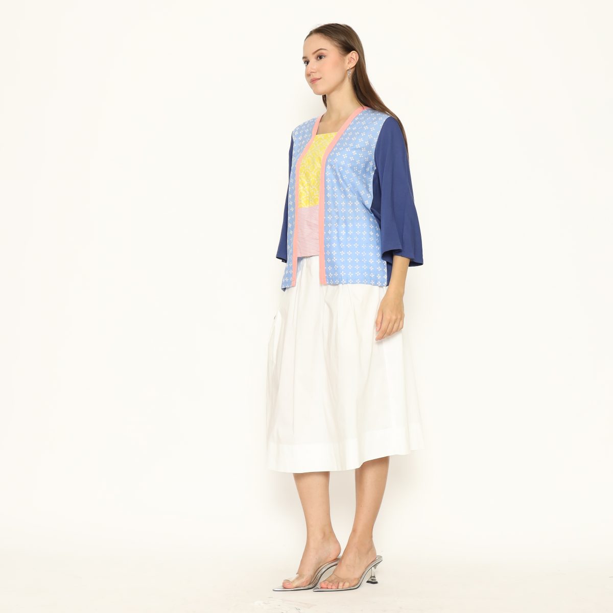 Valerie Blouse Blue - Image 3