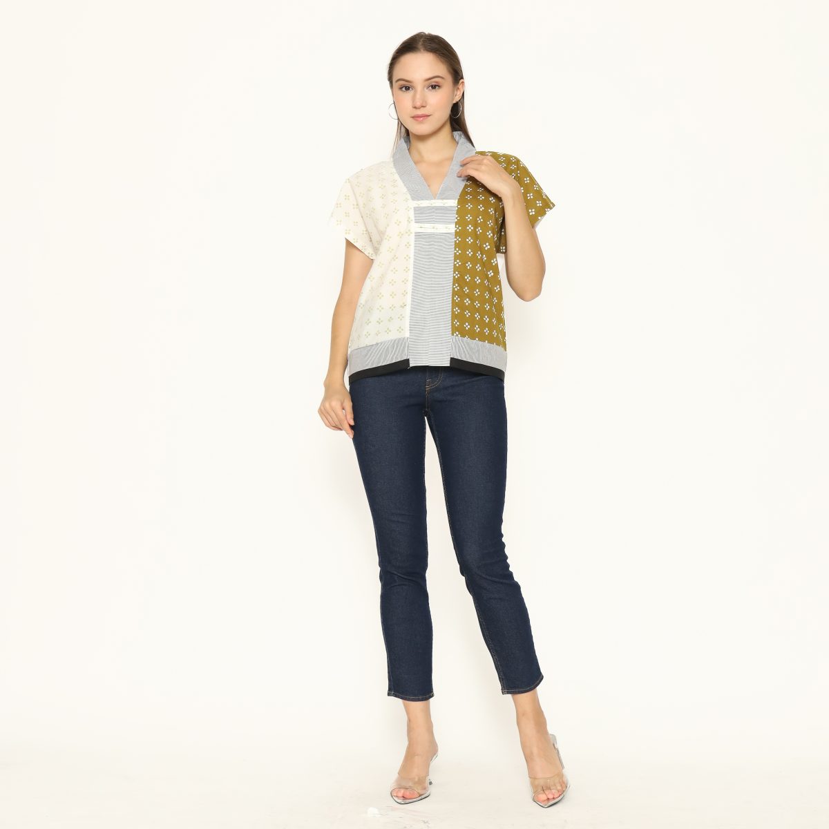 Inara Blouse Olive - Image 7