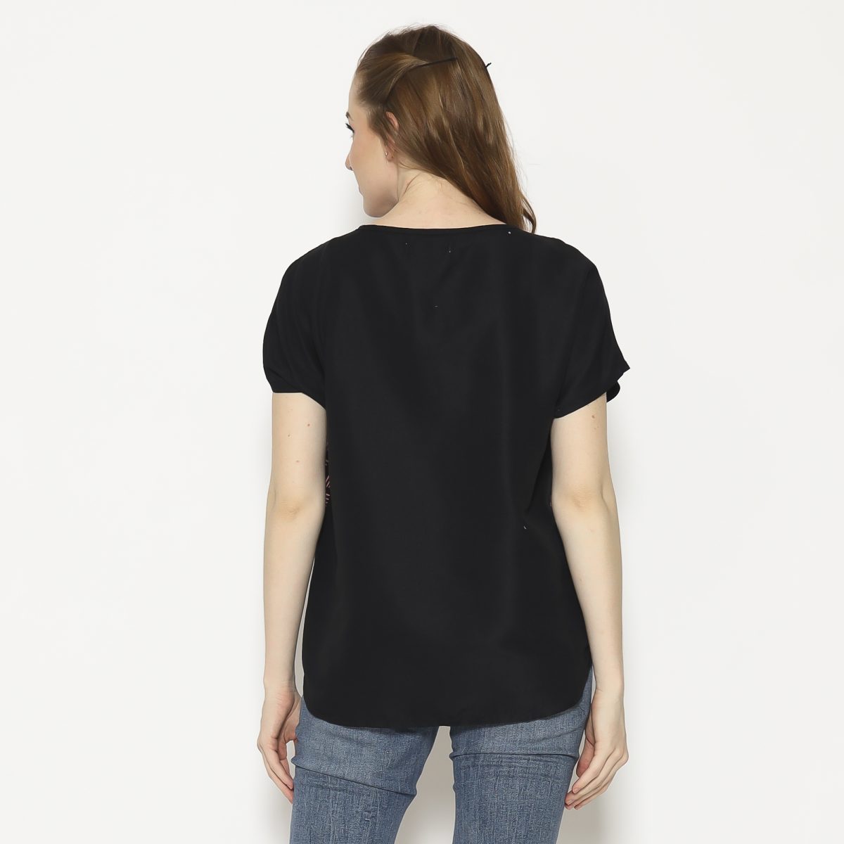 Forever Blouse Black Pink - Image 6