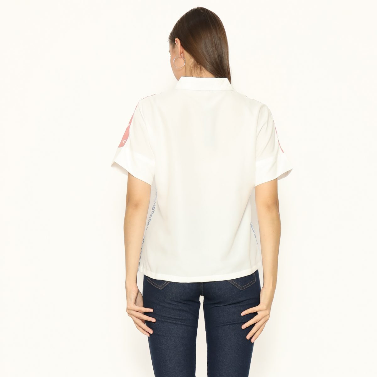 Sherrie Shirt Pink Blue - Image 6