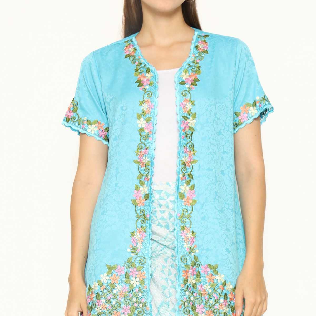 Kebaya Kartini Blue - Image 2