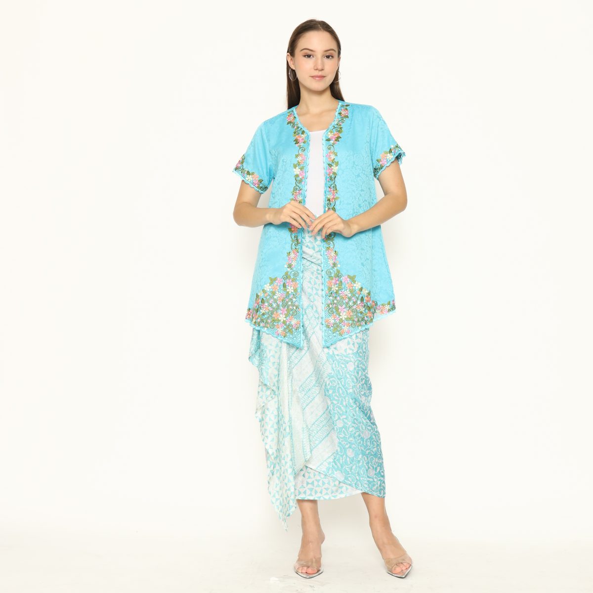 Kebaya Kartini Blue - Image 8