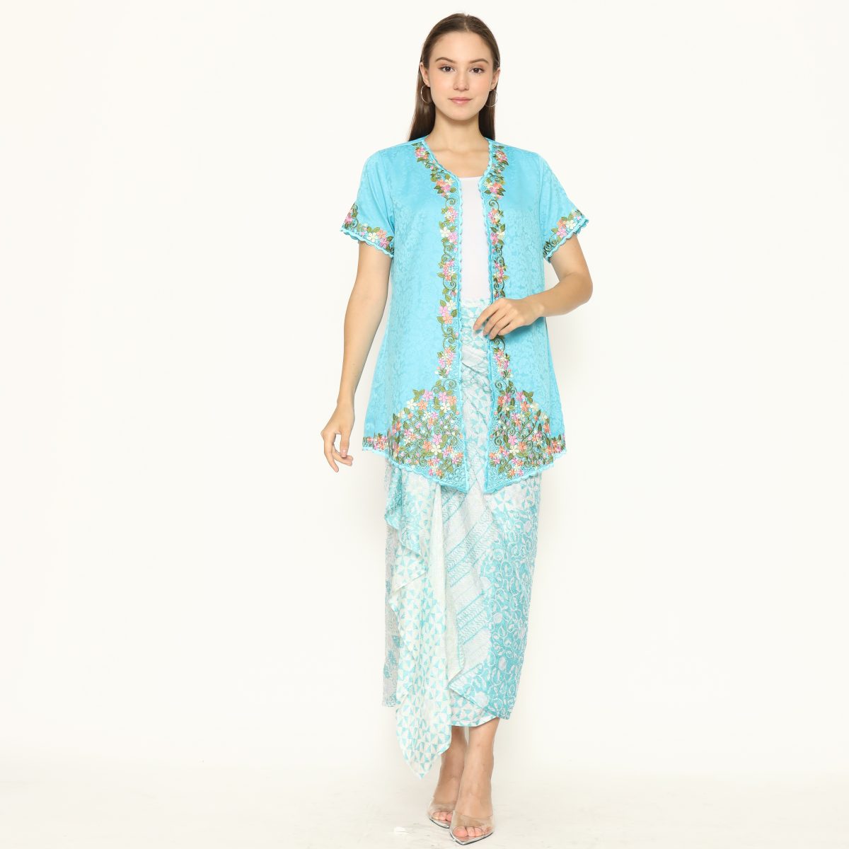 Kebaya Kartini Blue - Image 5