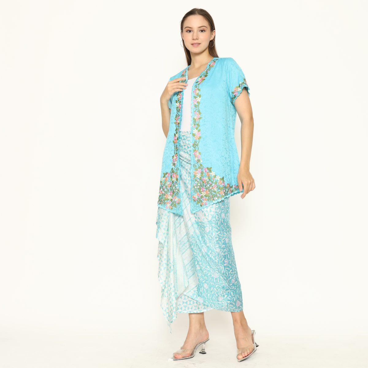 Kebaya Kartini Blue - Image 3