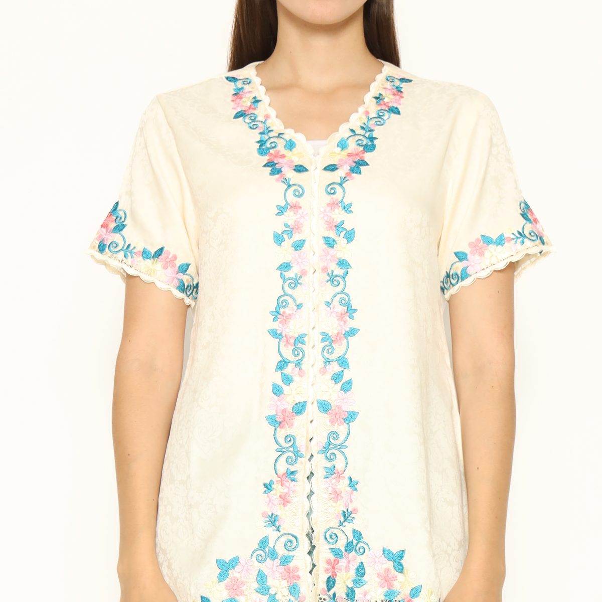 Kebaya Kartini Cream - Image 2