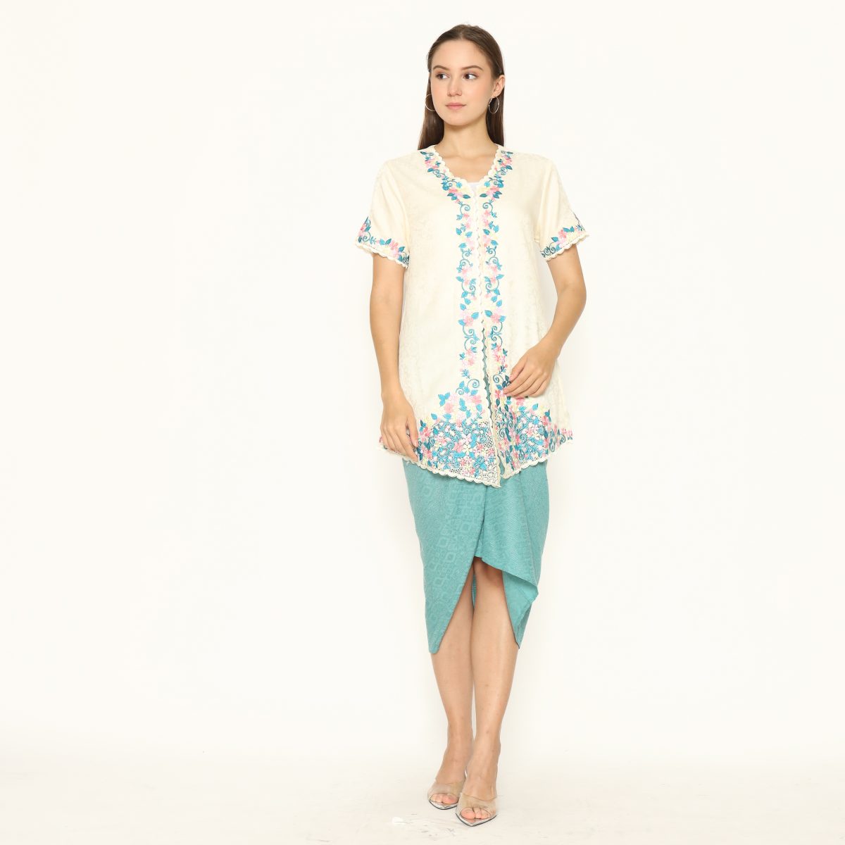 Kebaya Kartini Cream - Image 5