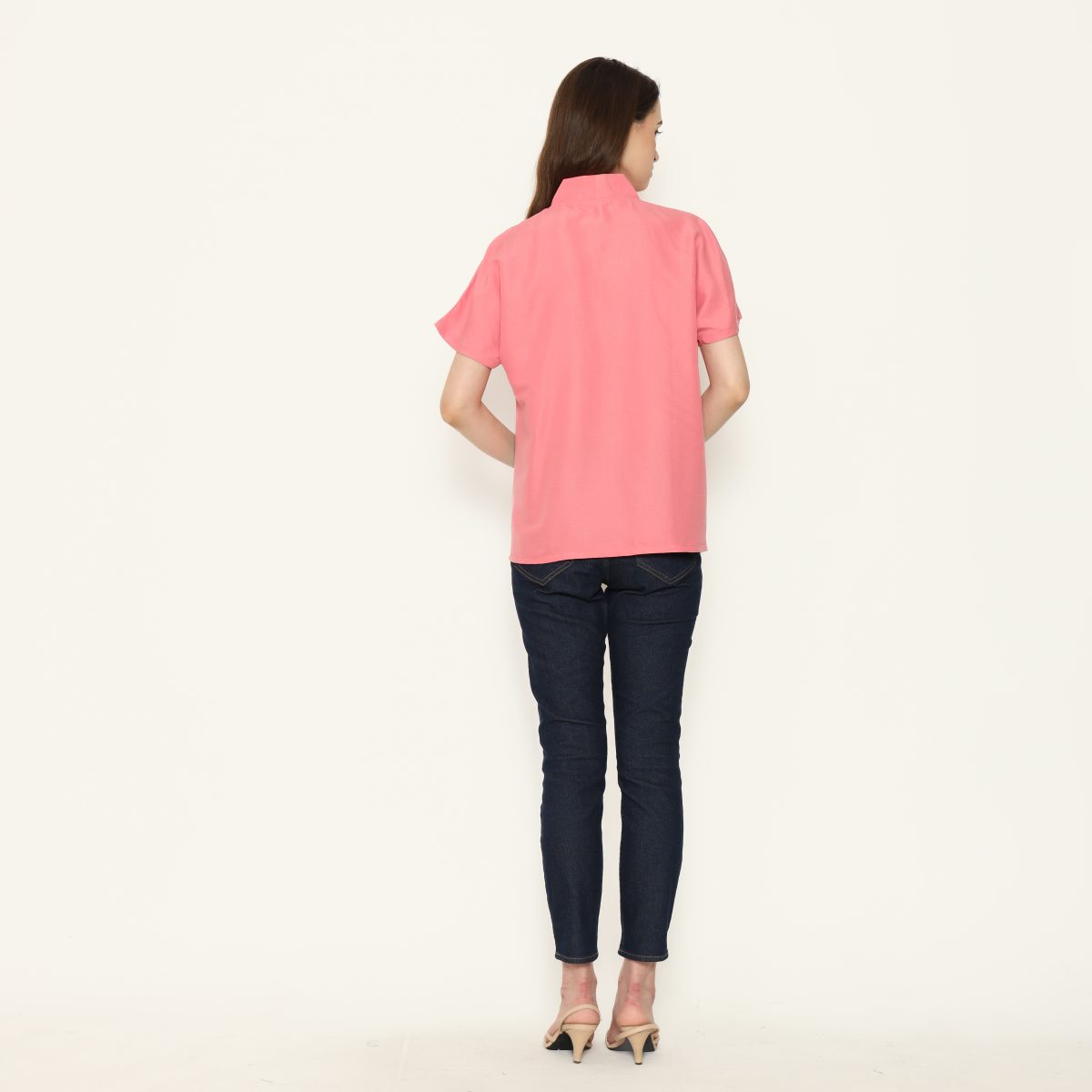 Andini Blouse Pink Green - Image 5