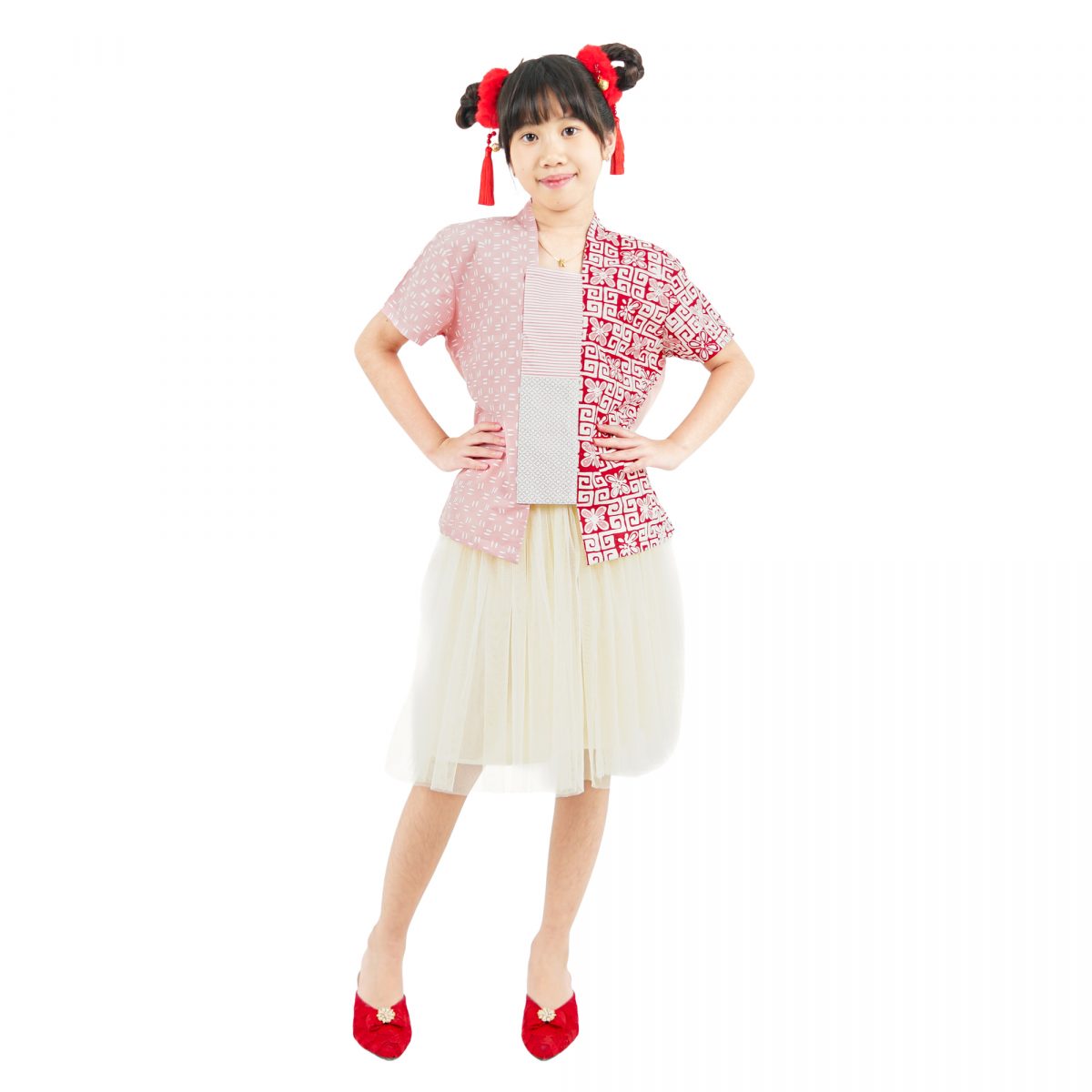 Sheisha Blouse Kids Red - Image 6
