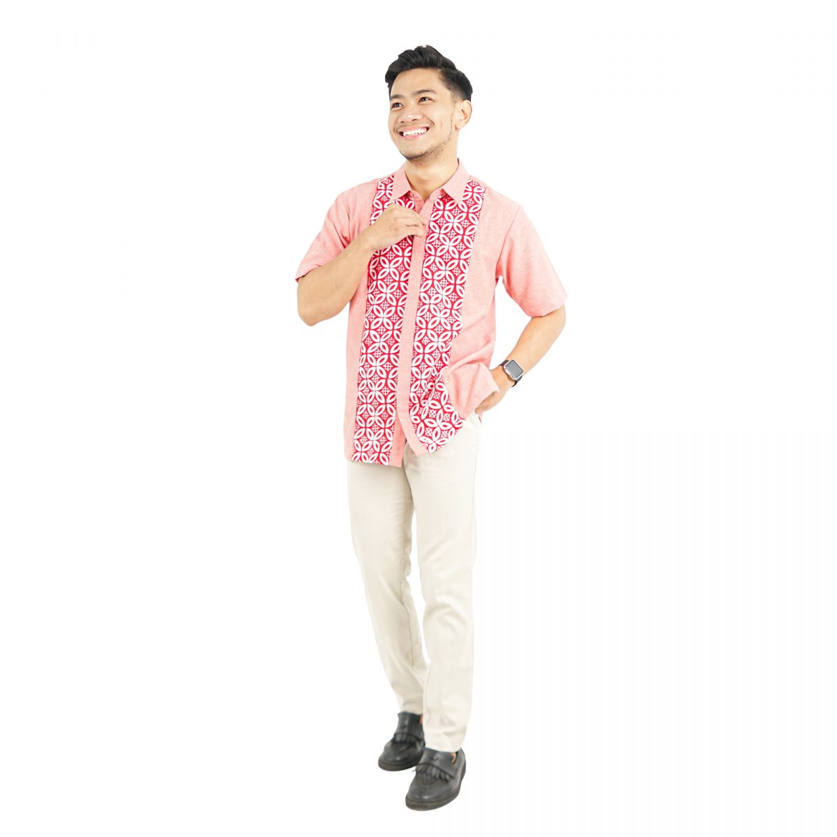 Leon Shirt Red - Image 6