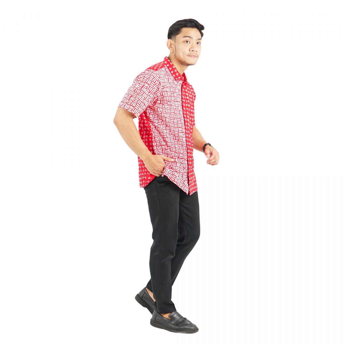 Carlo Shirt Red - Image 3