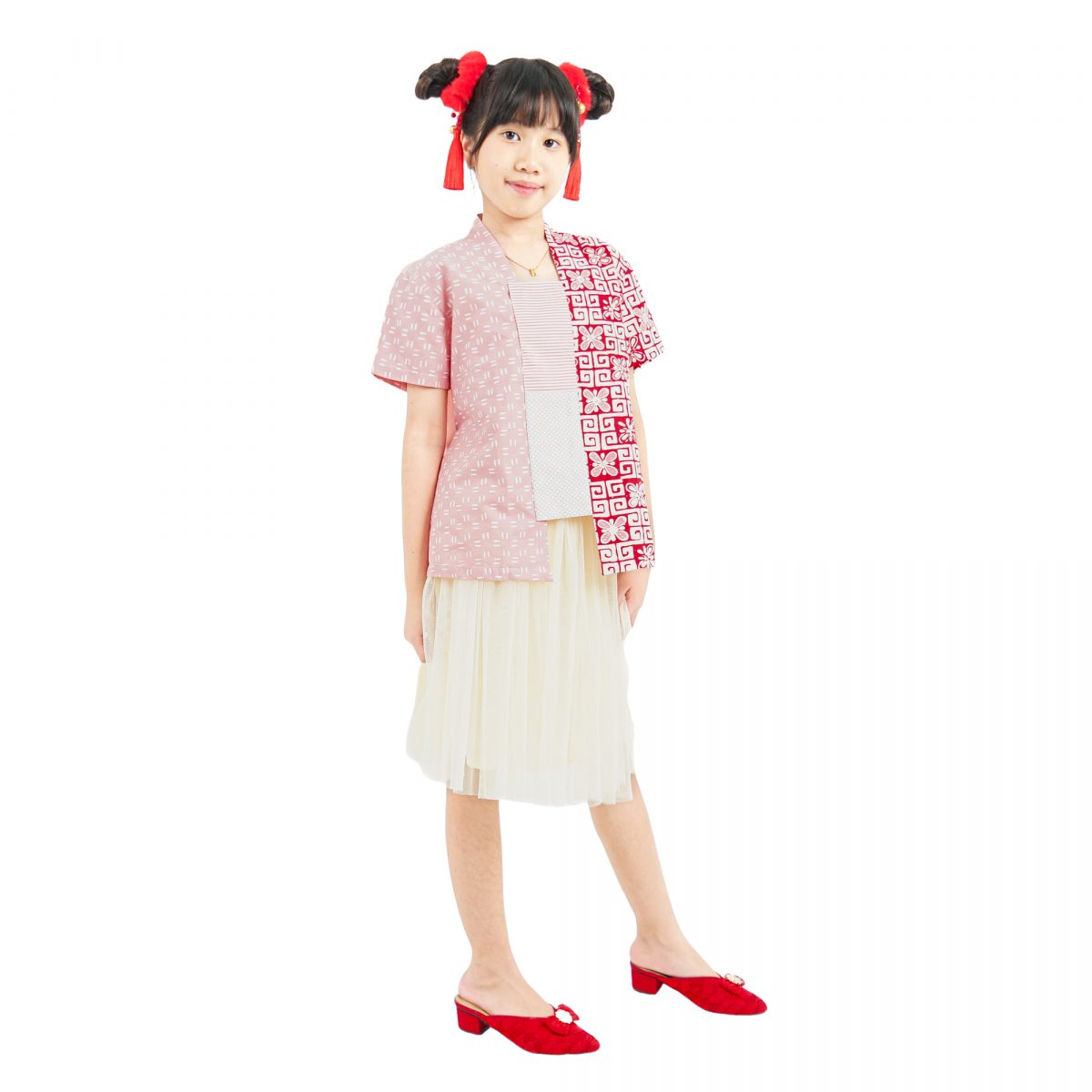 Sheisha Blouse Kids Red - Image 4