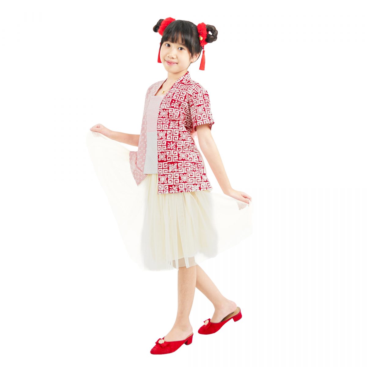Sheisha Blouse Kids Red - Image 3