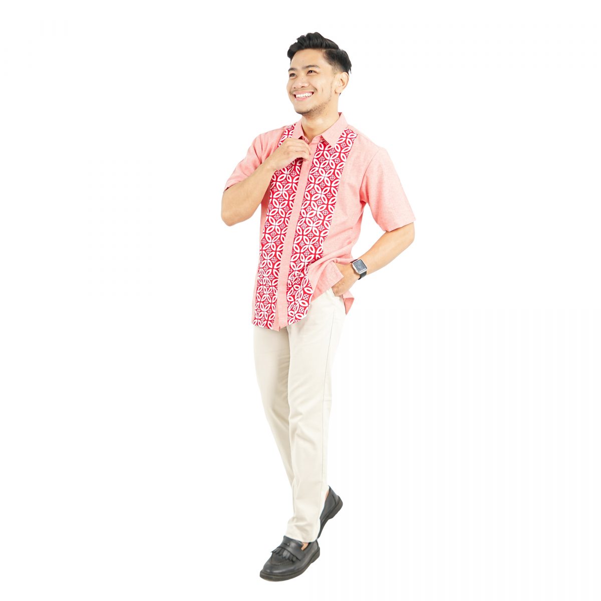 Leon Shirt Red - Image 3