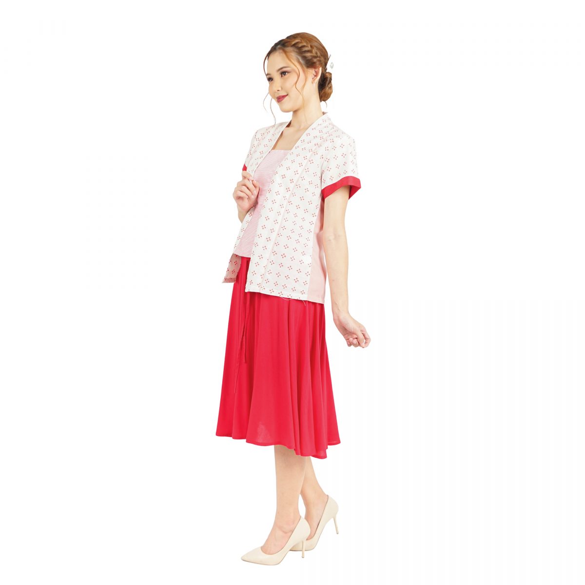 Kanako Blouse Cream - Image 4