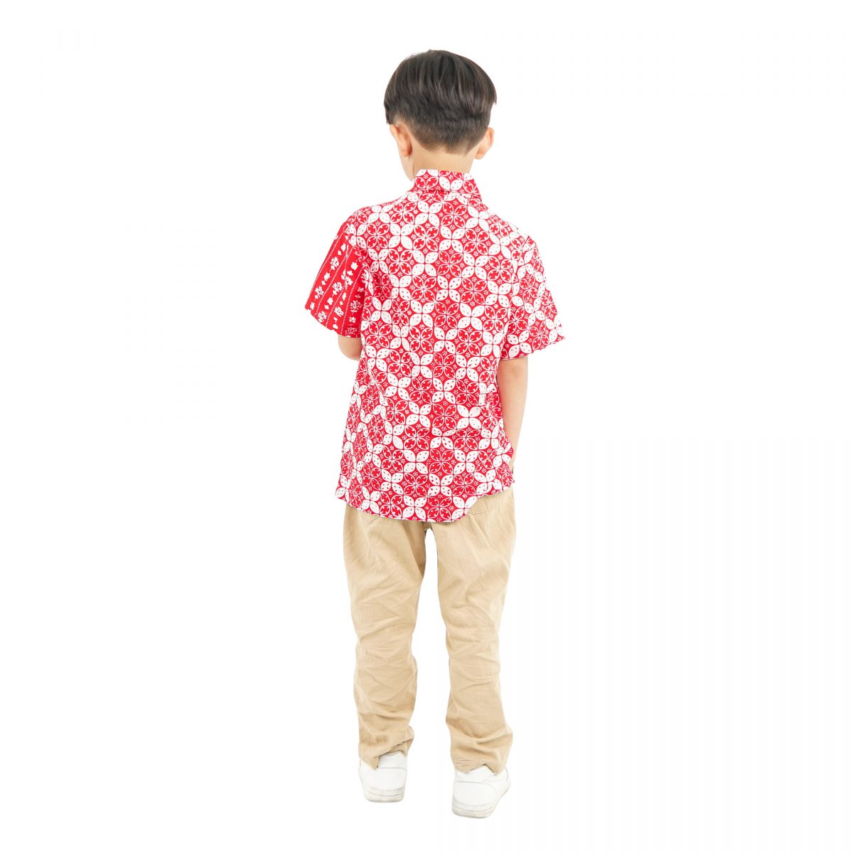 Ignatius Shirt Kids Red - Image 5