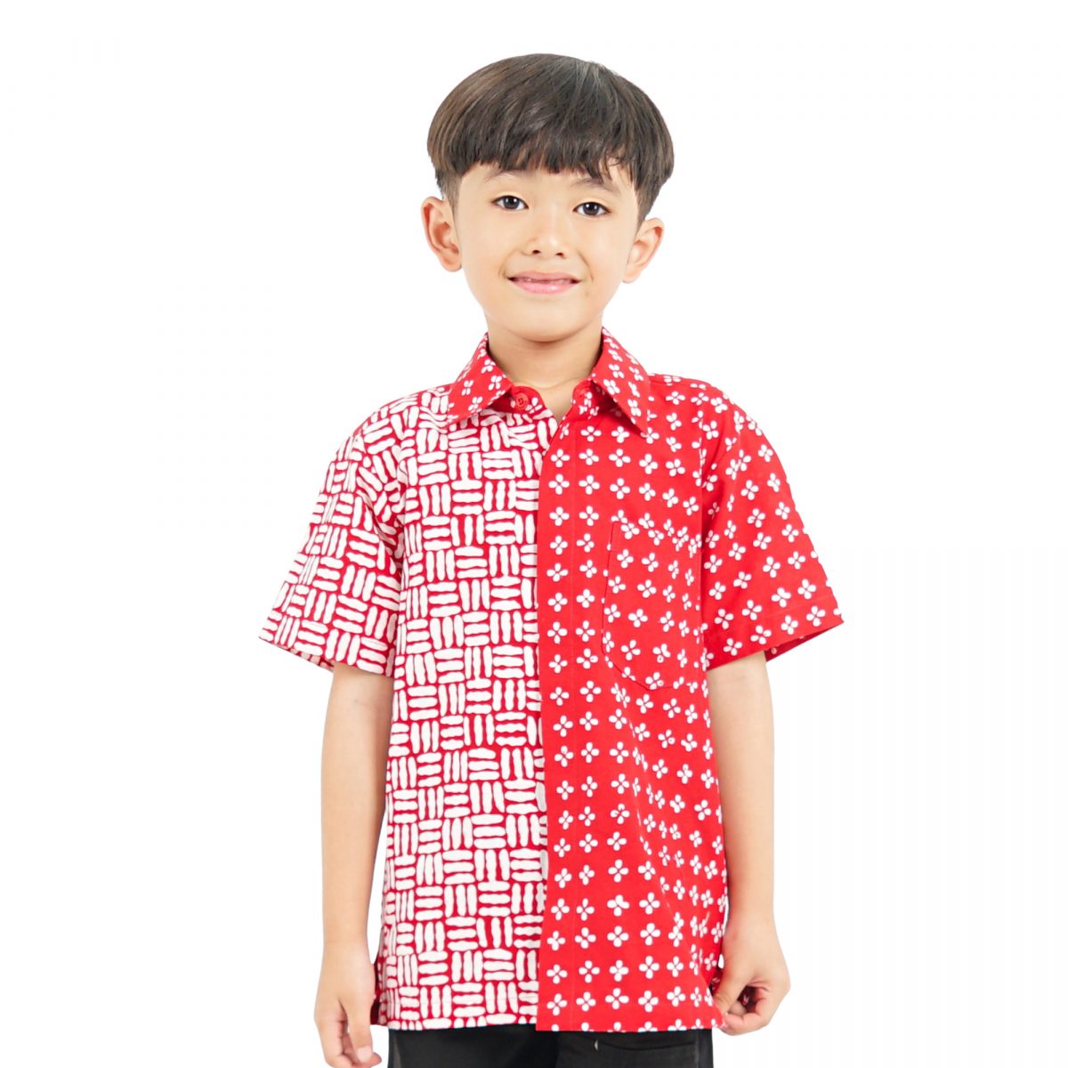 Carlo Shirt Kids Red