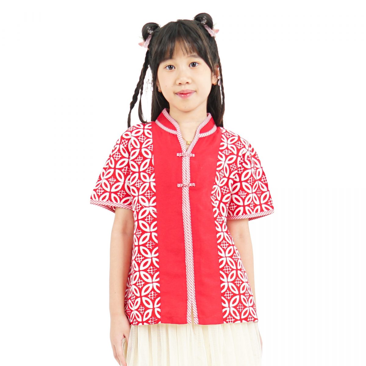 Liena Blouse Kids Red