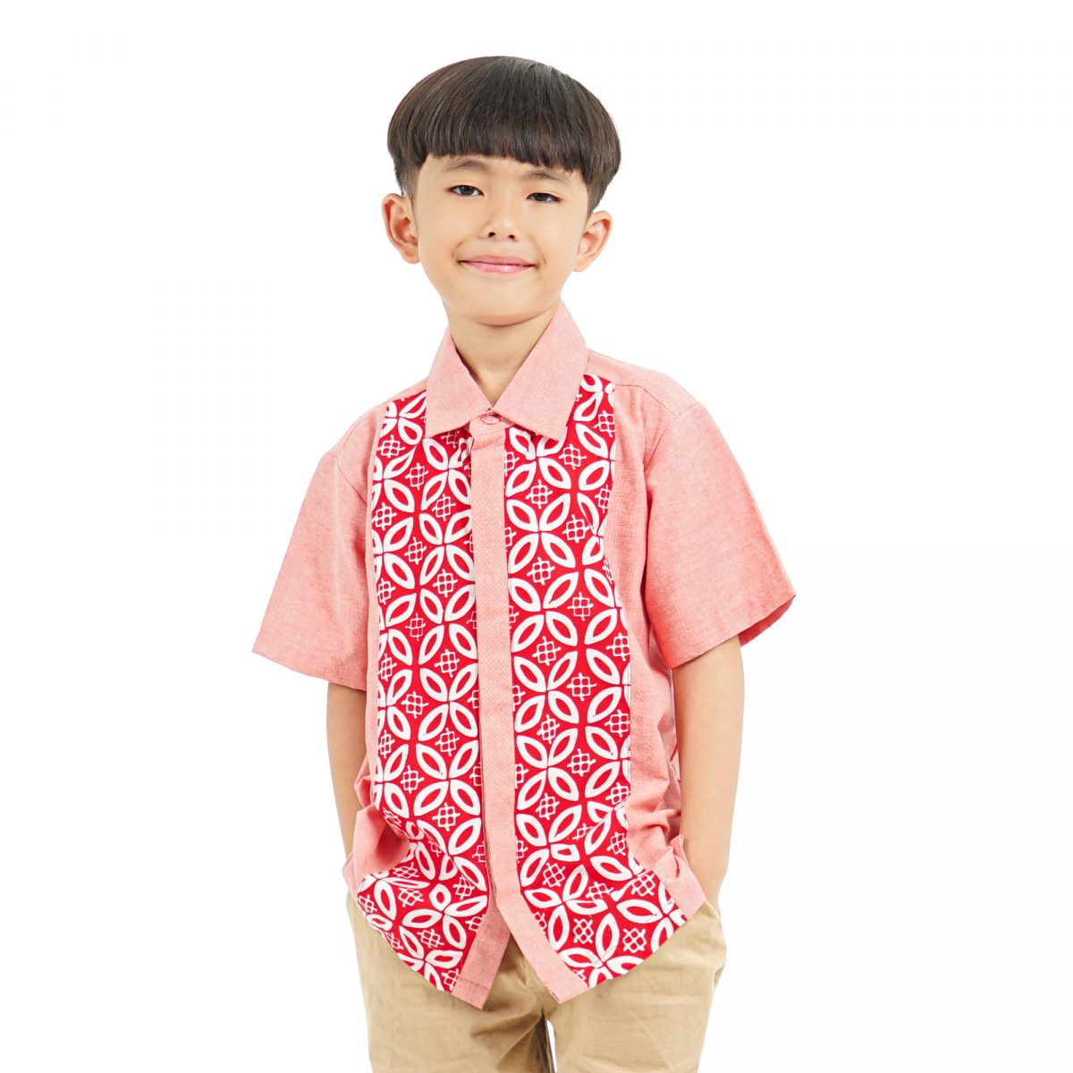 Leon Shirt Kids Red