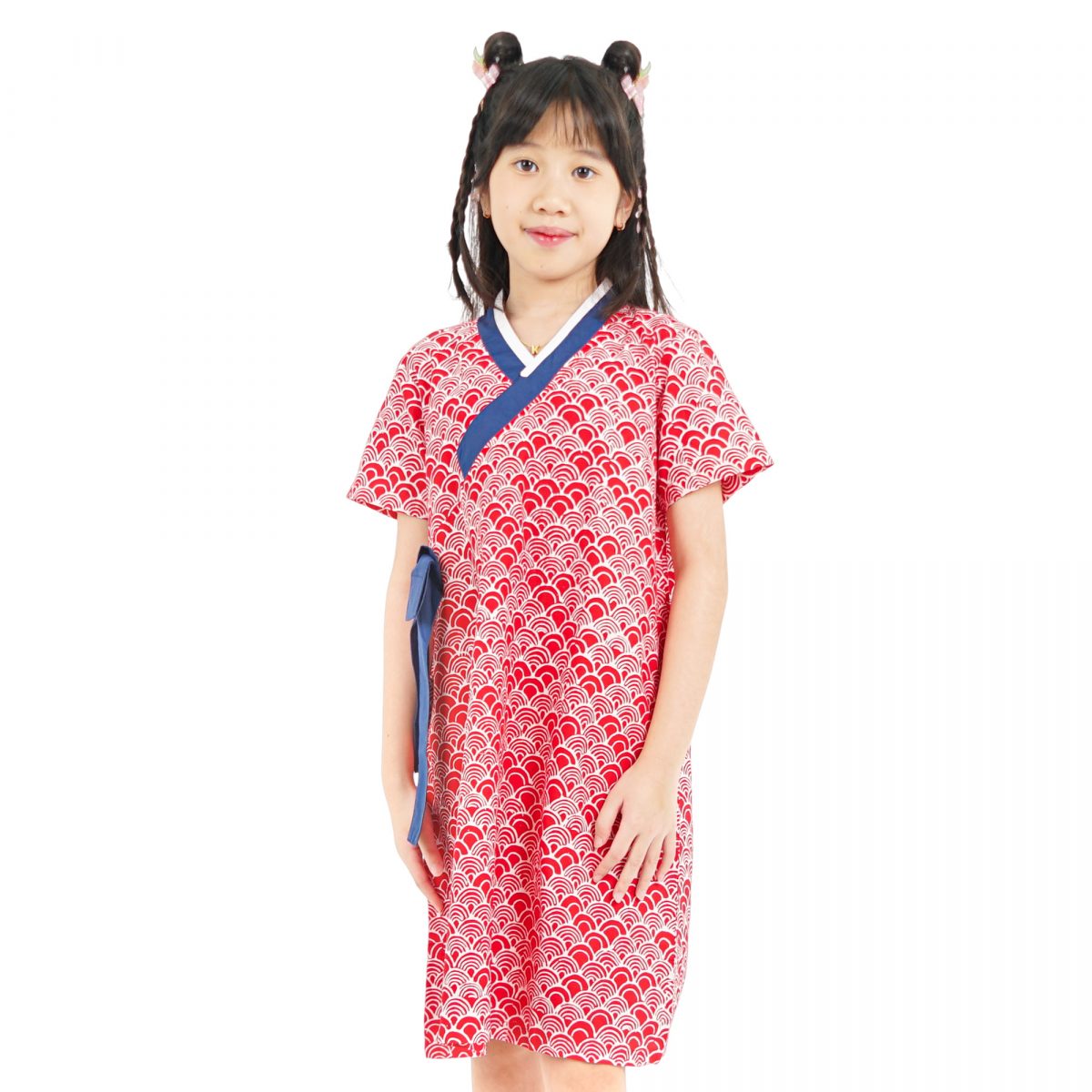 Keiko Dress Kids Red