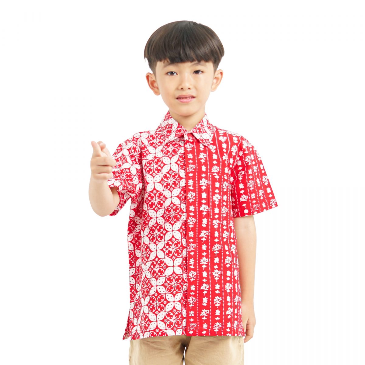 Ignatius Shirt Kids Red