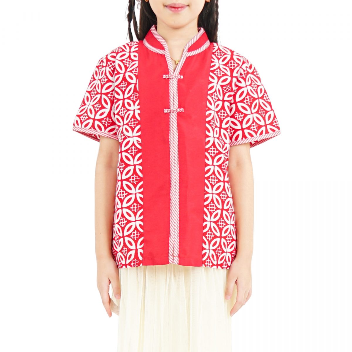 Liena Blouse Kids Red - Image 2