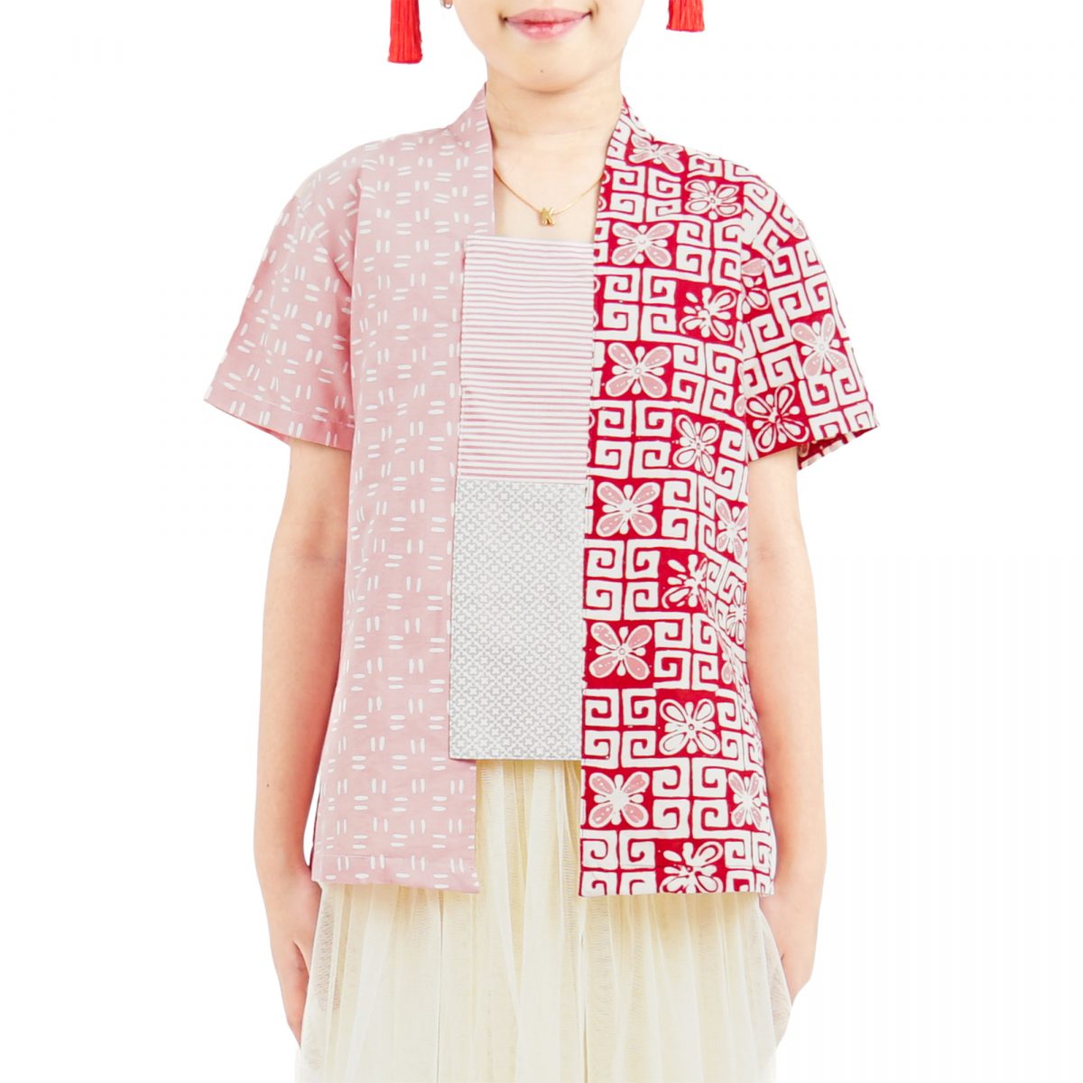 Sheisha Blouse Kids Red - Image 2