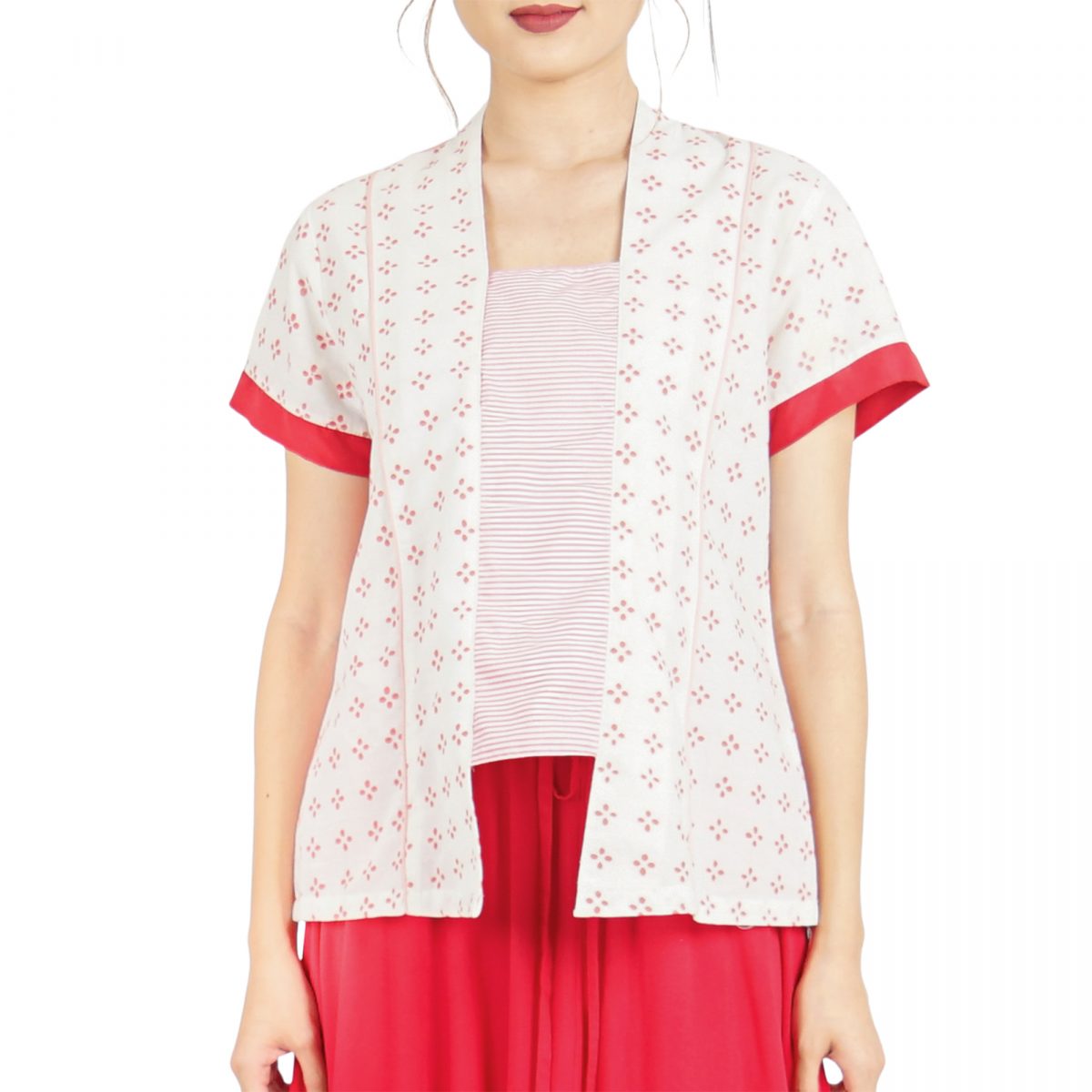Kanako Blouse Cream - Image 2