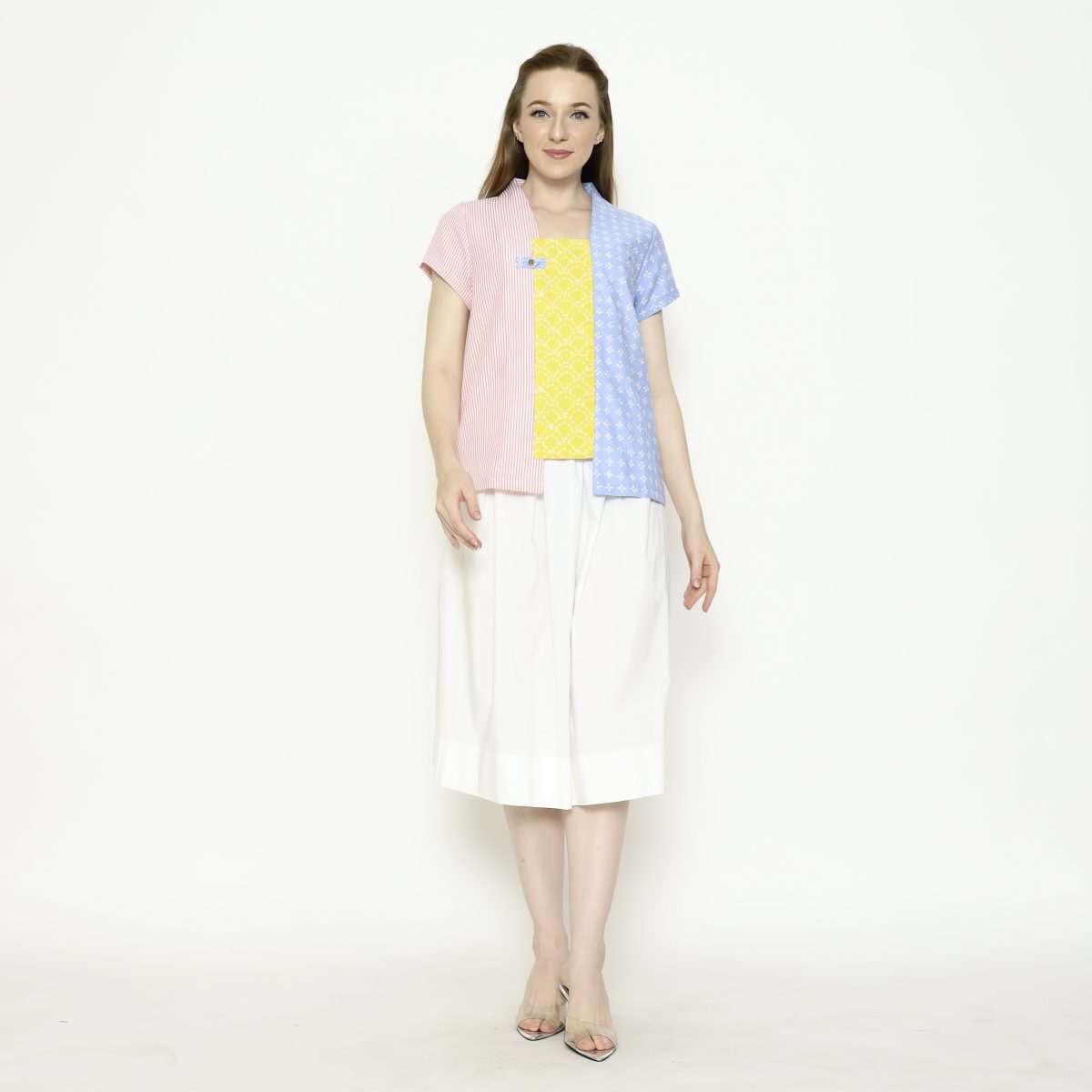 Carlina Blouse Blue - Image 9