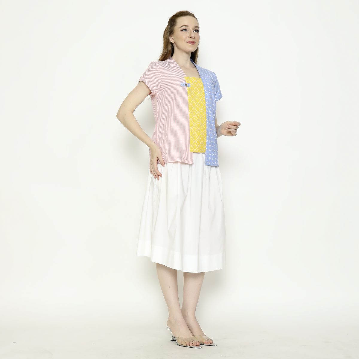 Carlina Blouse Blue - Image 6