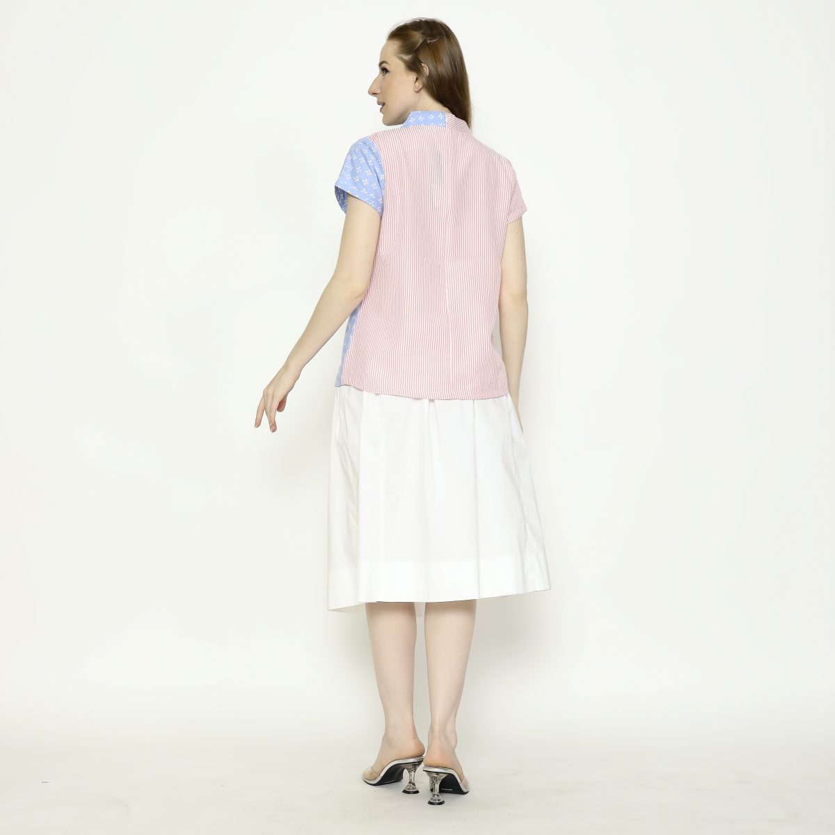 Carlina Blouse Blue - Image 7