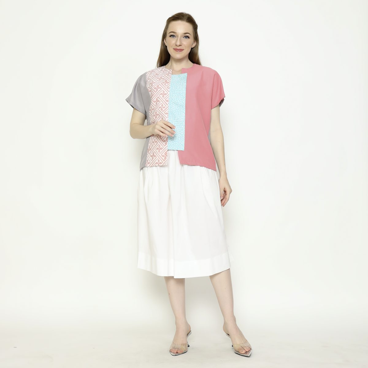 Novina Blouse Pink Tosca - Image 7