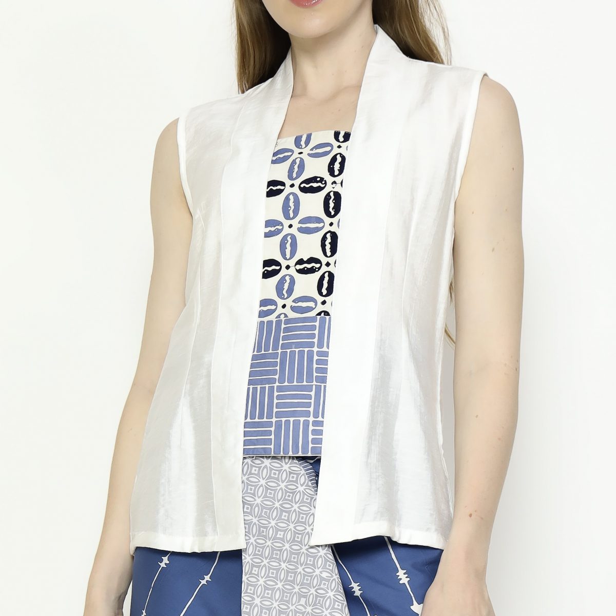 Harumi Blouse Cream - Image 2