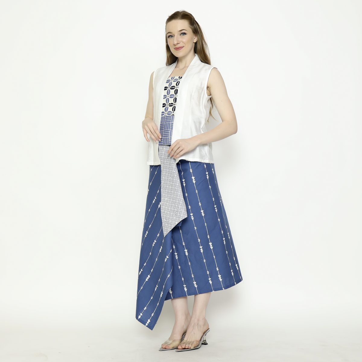 Harumi Blouse Cream - Image 3