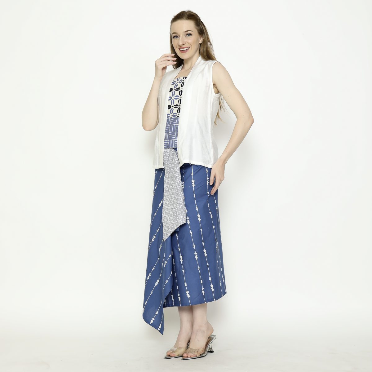 Harumi Blouse Cream - Image 4