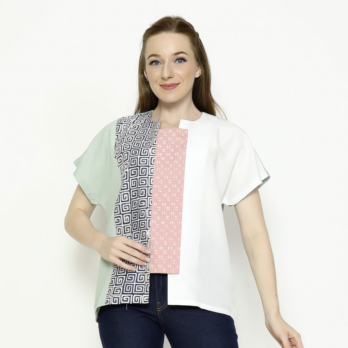 Novina Blouse Grey