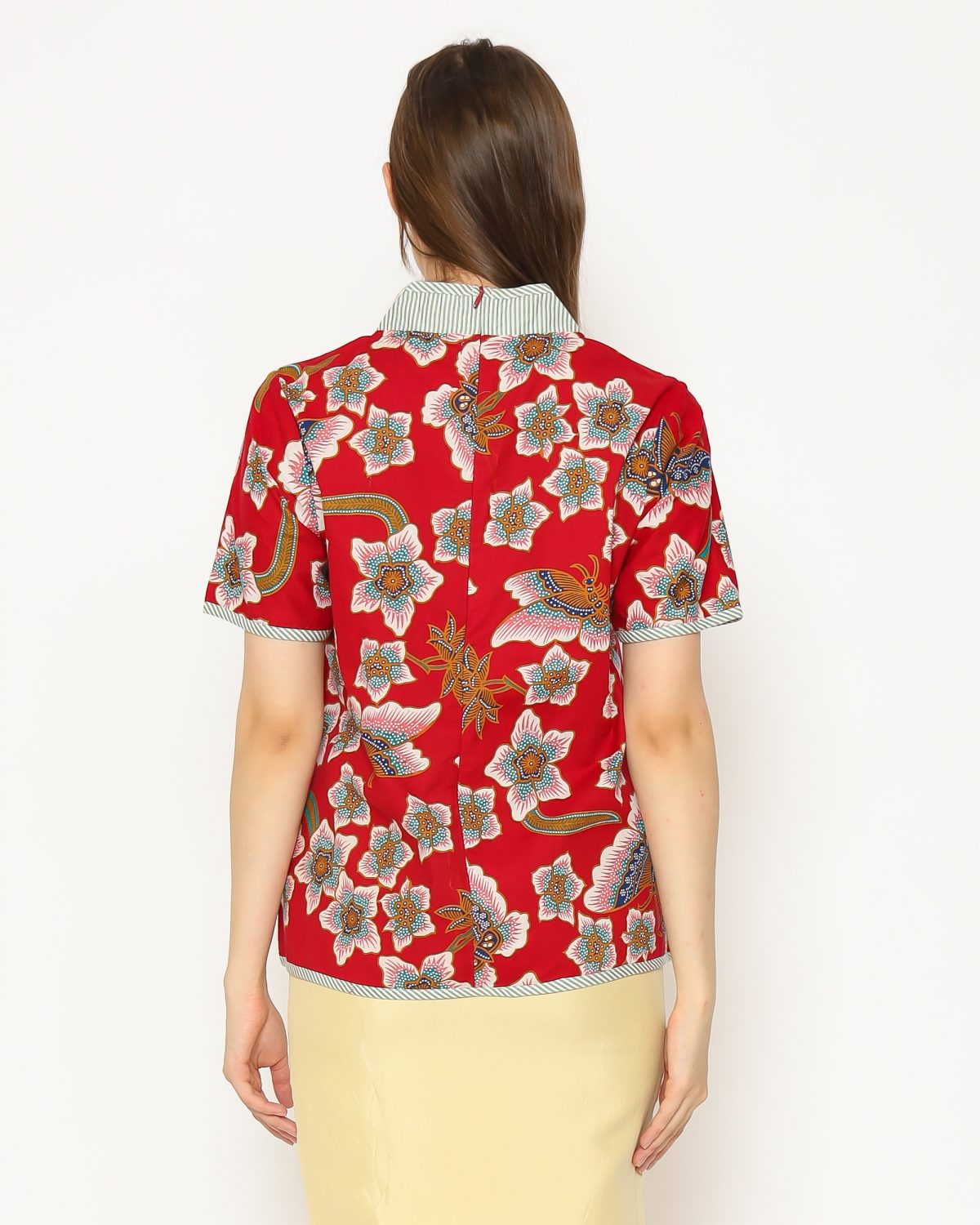 Butterfly Blouse Red - Image 5
