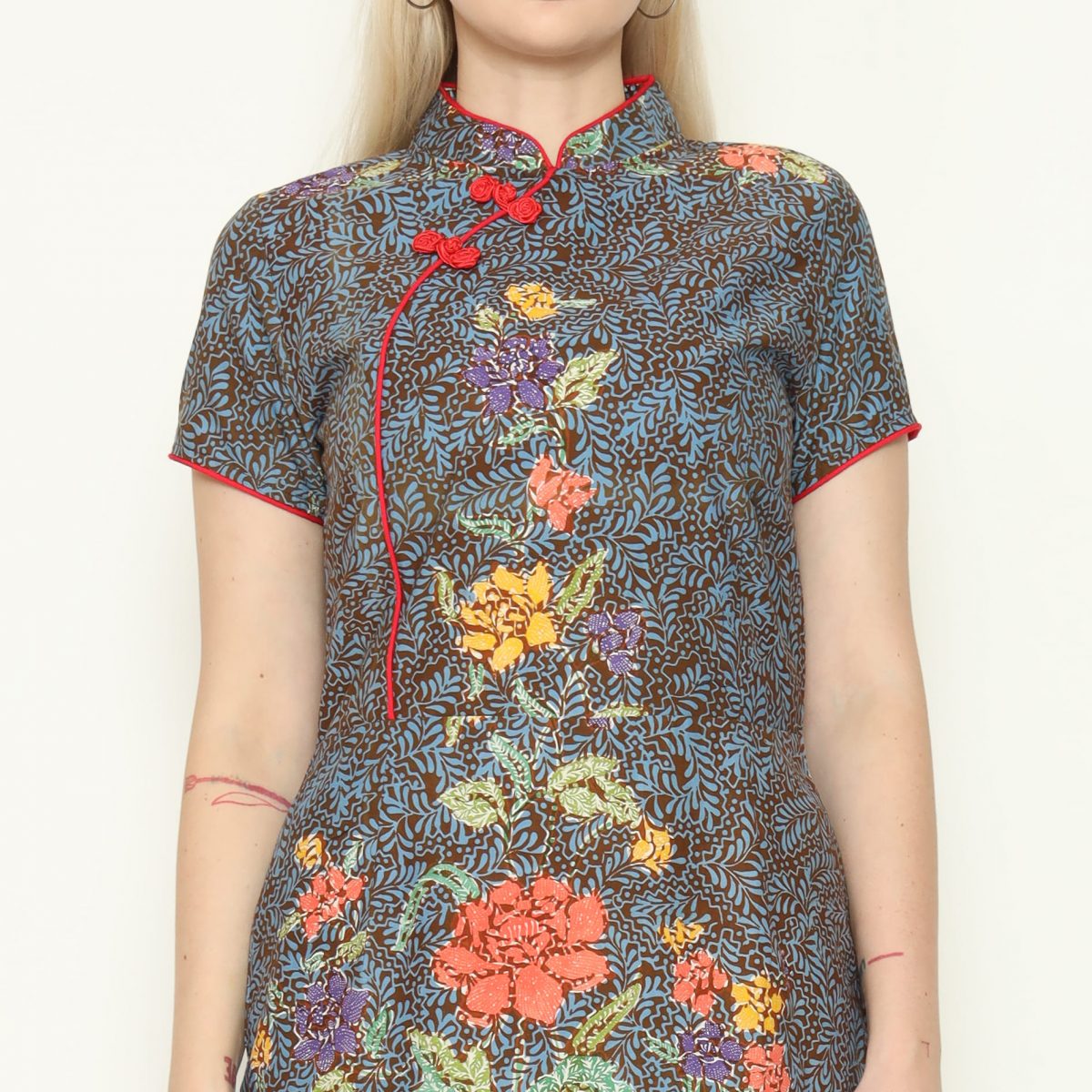 Dynasty Dress Multi Brown - Image 2
