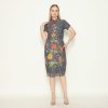 Dynasty Dress Multi Brown
