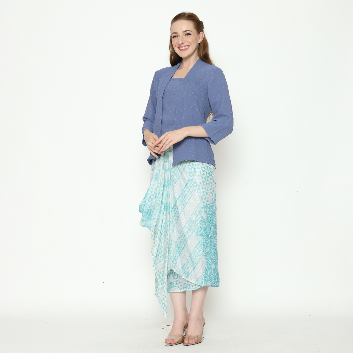 Yasmine 2 Blouse Blue - Image 5