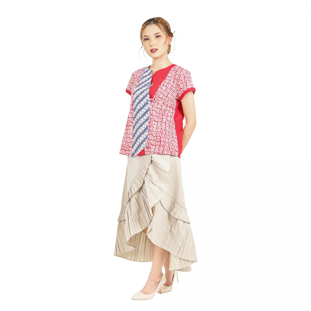 Amaranth Blouse Red - Image 4