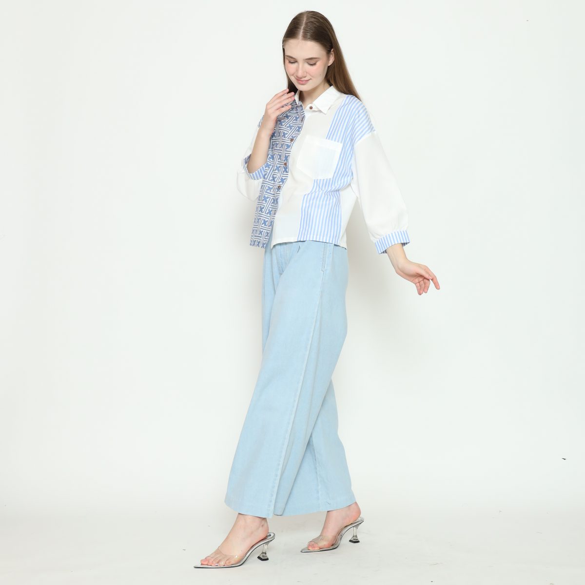 Emery Shirt Blue - Image 4