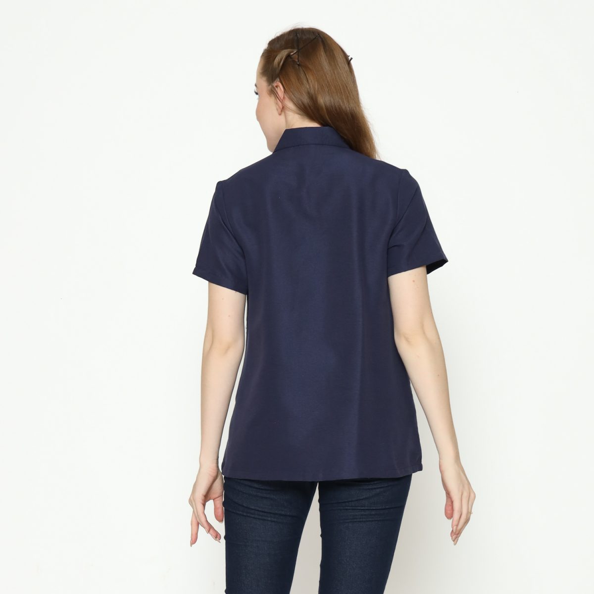 Janice Shirt Navy - Image 6