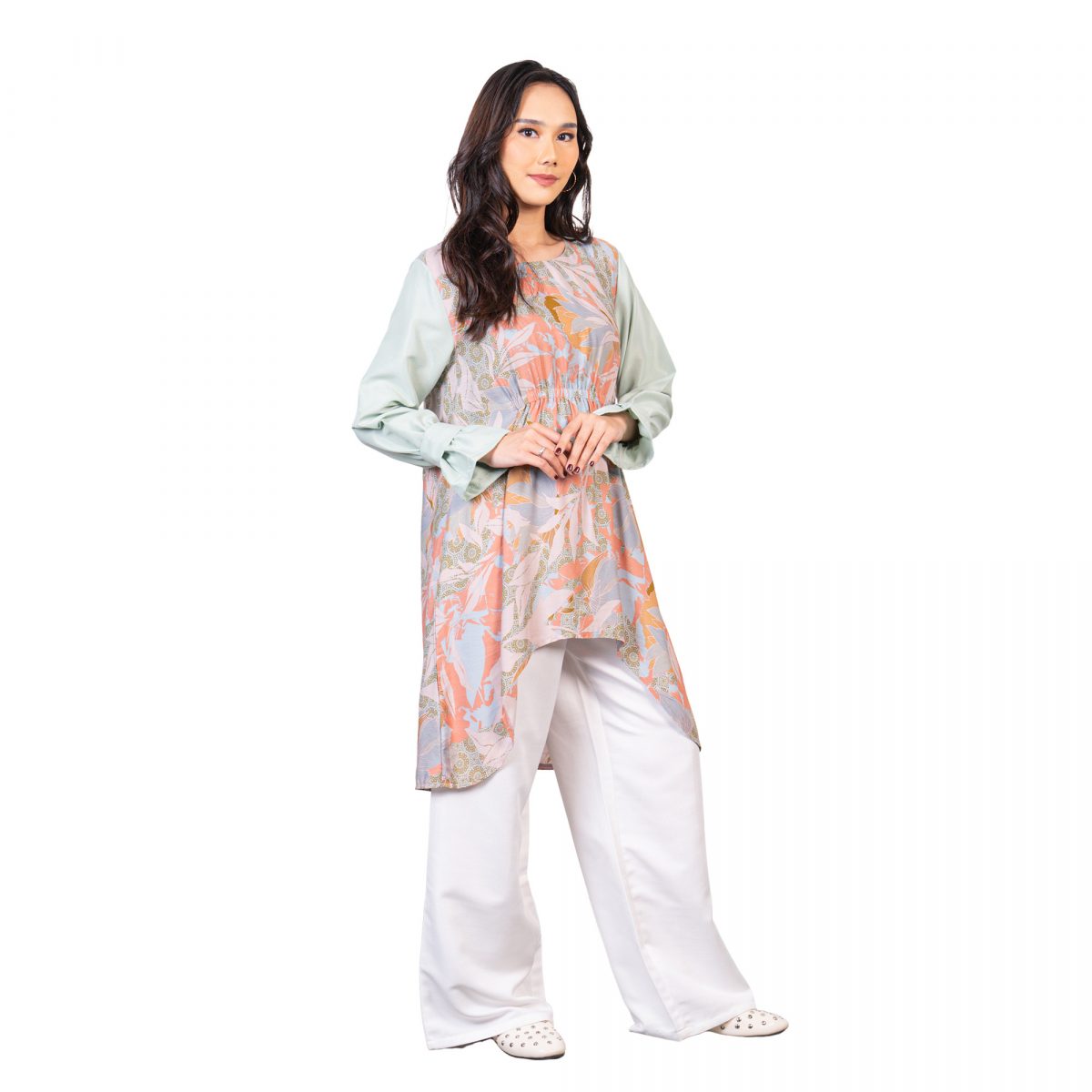 Fania Tunic Multi Green - Image 3